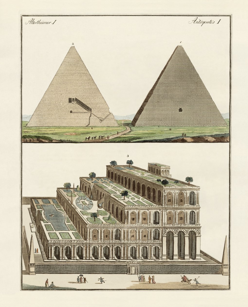 Les Sept Merveilles du Monde - German School