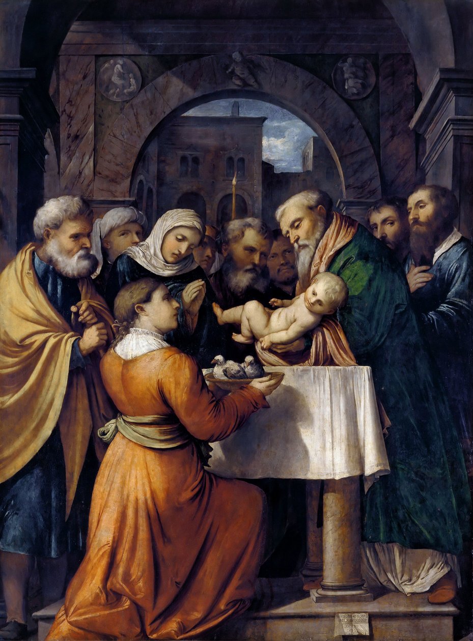 Présentation de Jésus au Temple - Gerolamo Romanino
