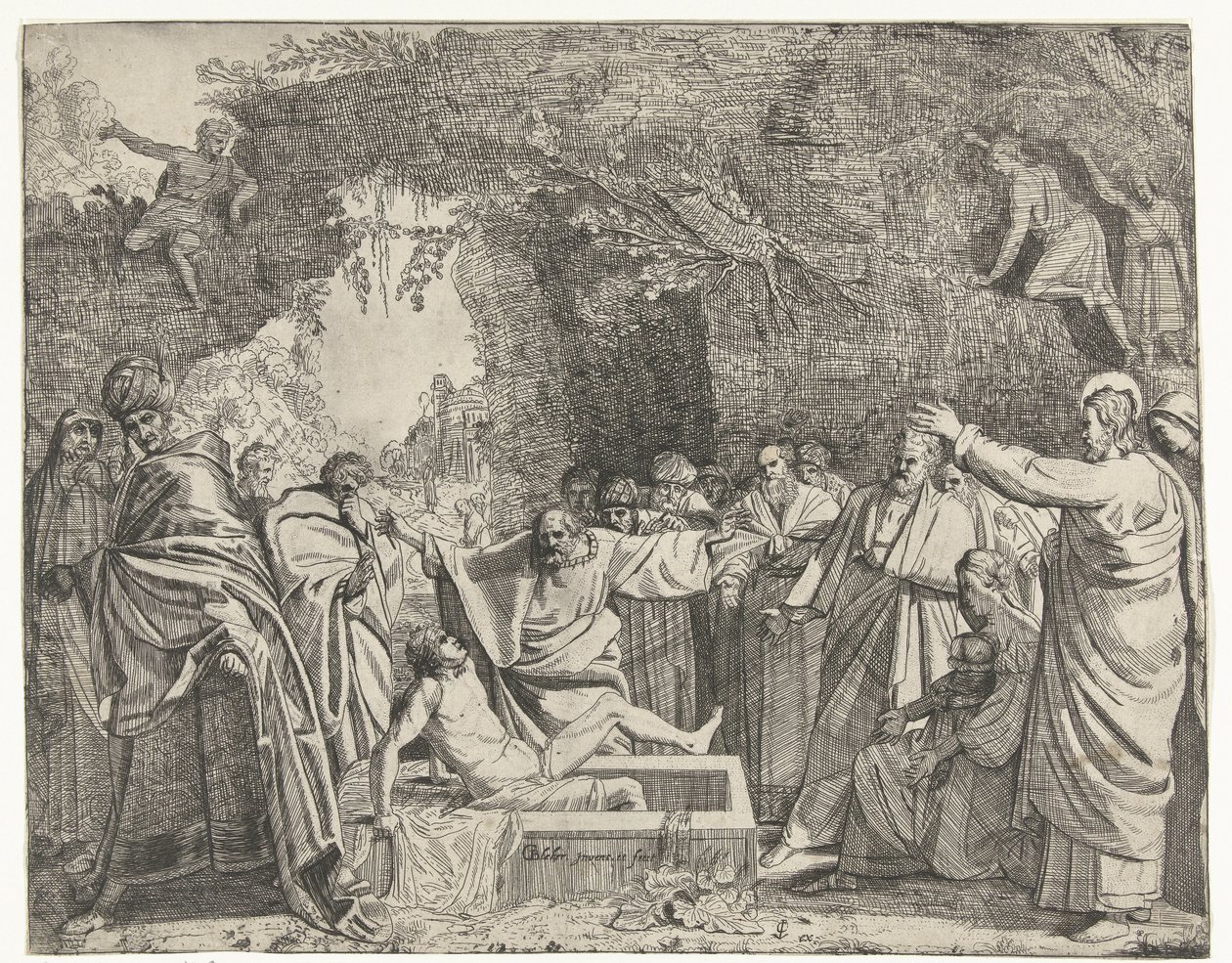 Résurrection de Lazare - Gerrit Bleker