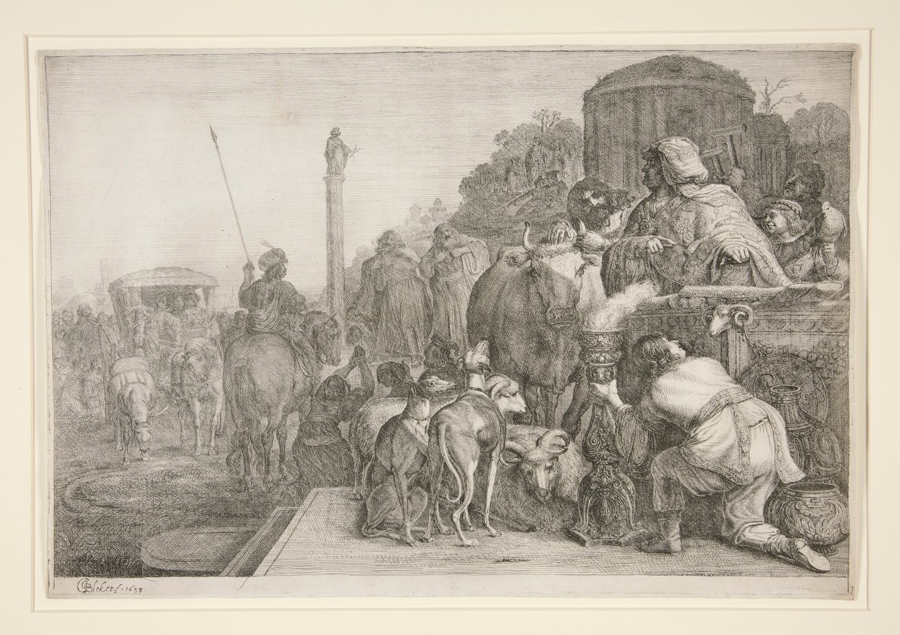 Paul et Barnabé à Lystre - Gerrit Claesz Bleker