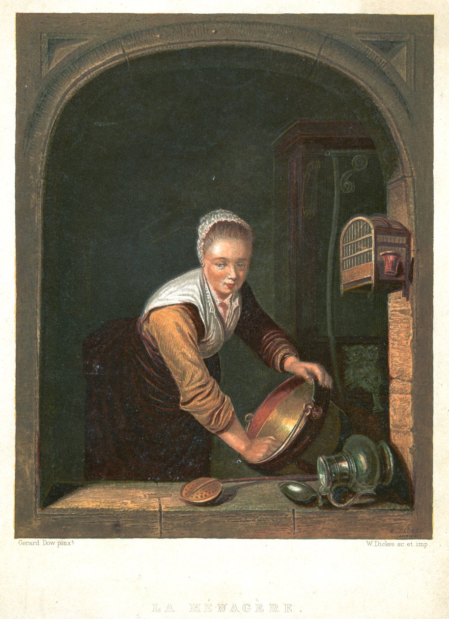 La Ménagère - Gerrit Dou