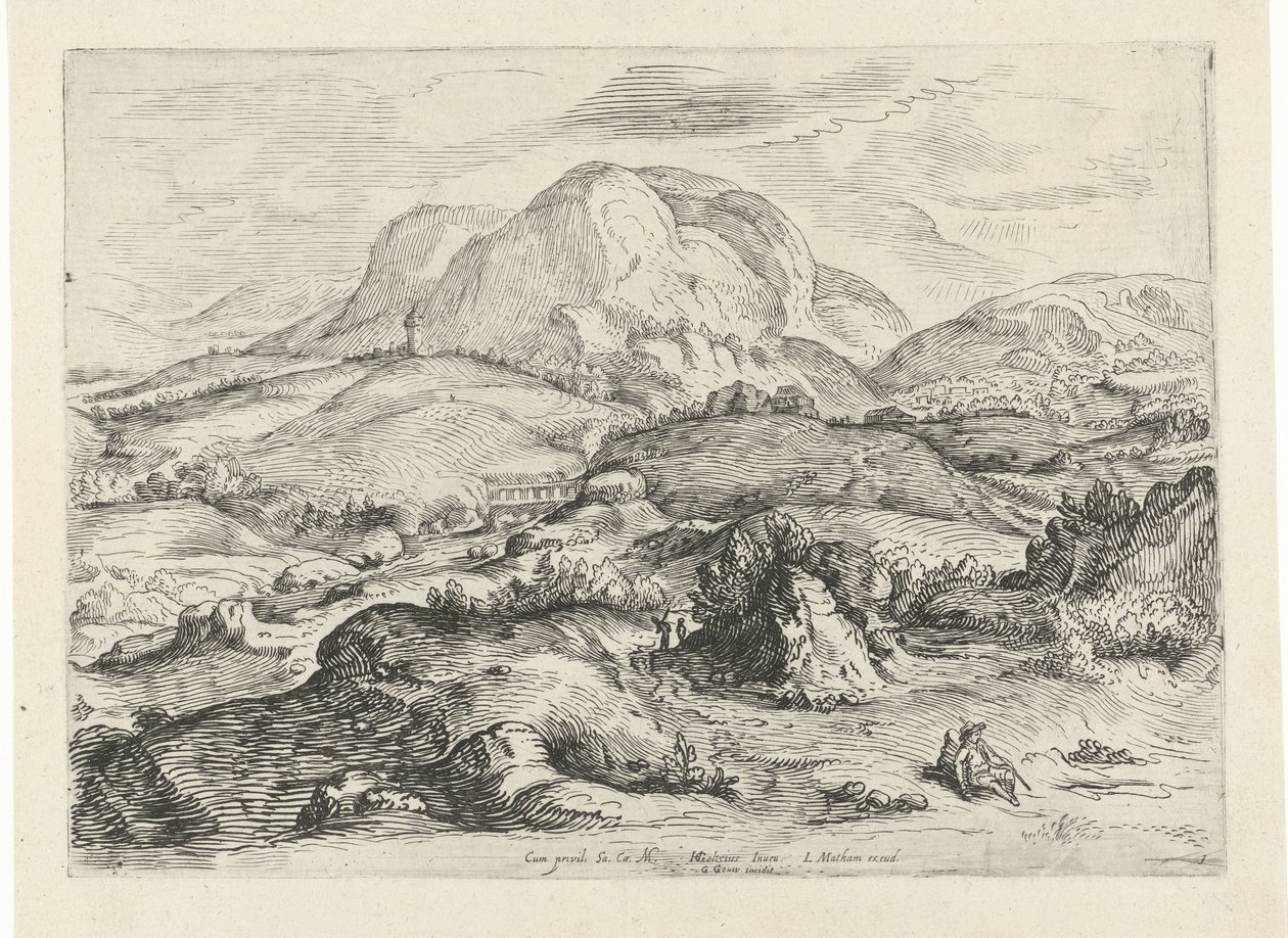 Paysage de montagne - Gerrit Gauw