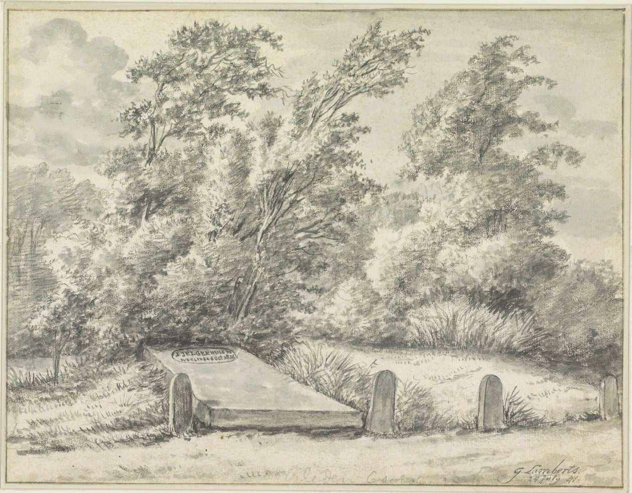 Tombe de Johannes Jelgerhuis Rienksz. - Gerrit Lamberts
