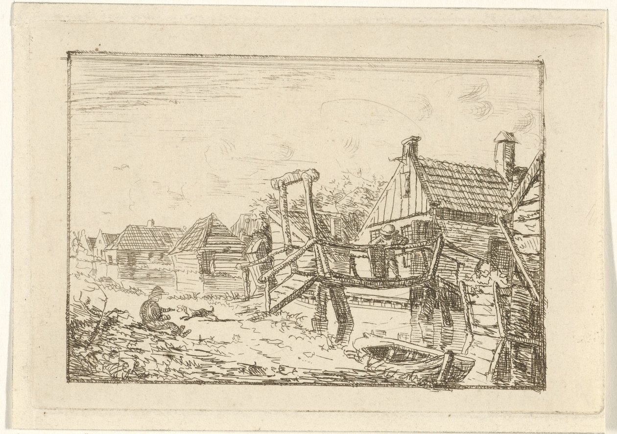 Pont en bois - Gerrit Lamberts