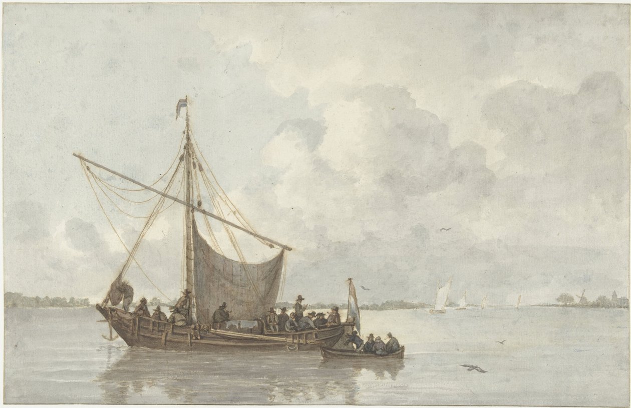 Vue de rivière - Gerrit Lamberts