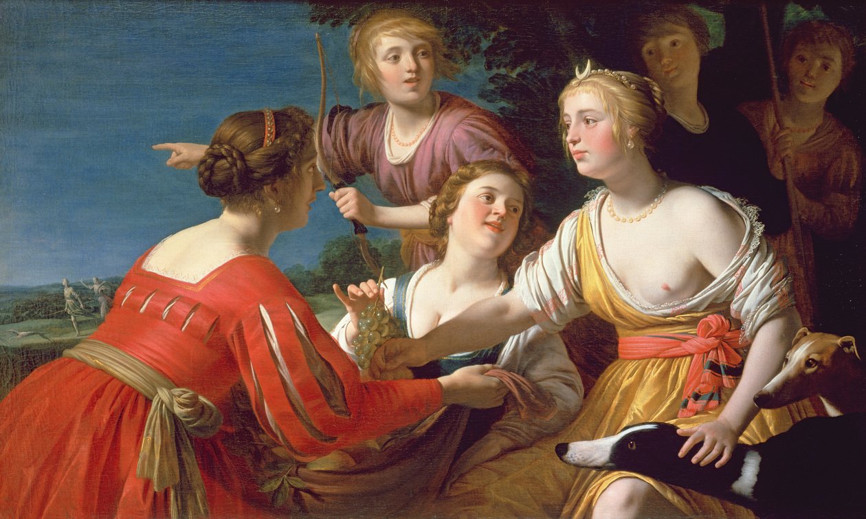 Diane se reposant après la chasse - Gerrit van Honthorst