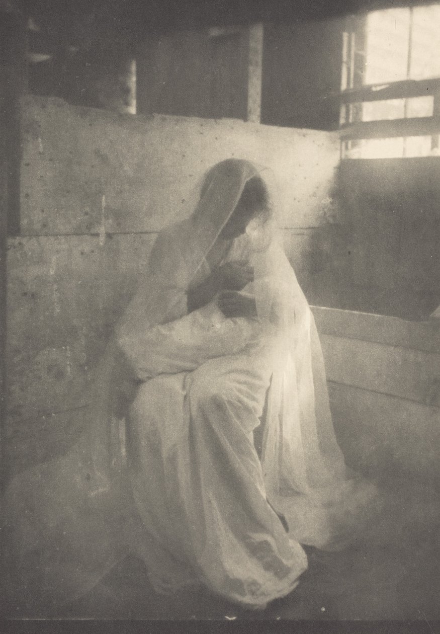 La crèche, vers 1900 (photo) - Gertrude Käsebier
