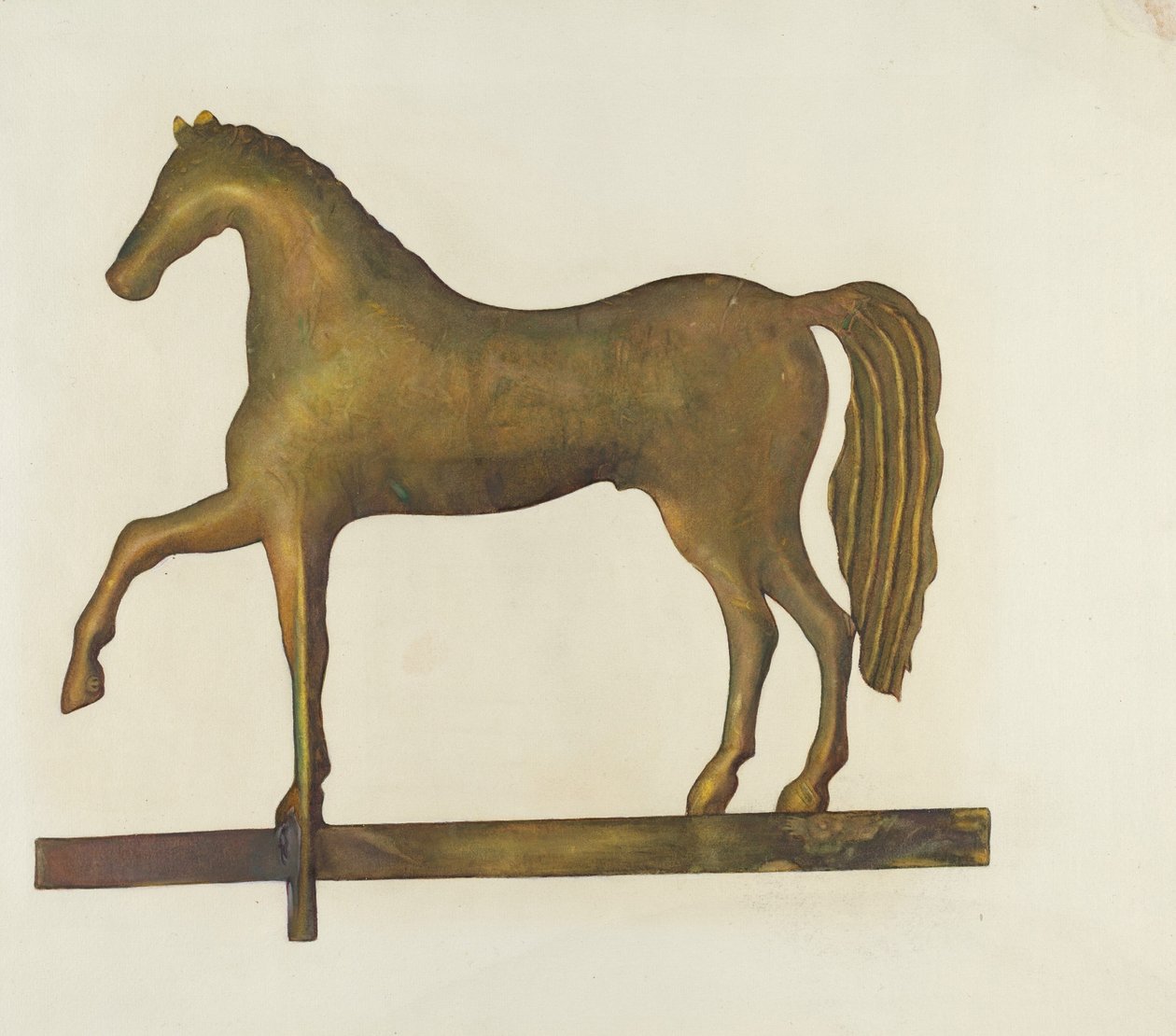 Girouette en forme de cheval, vers 1940 - Gertrude Koch