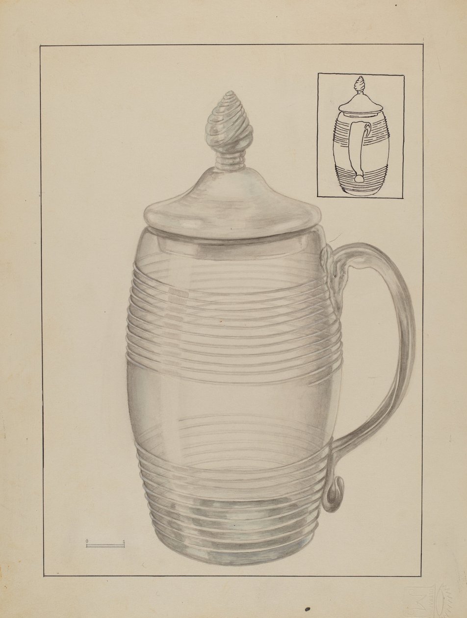 Chope couverte, c. 1936 - Gertrude Lemberg