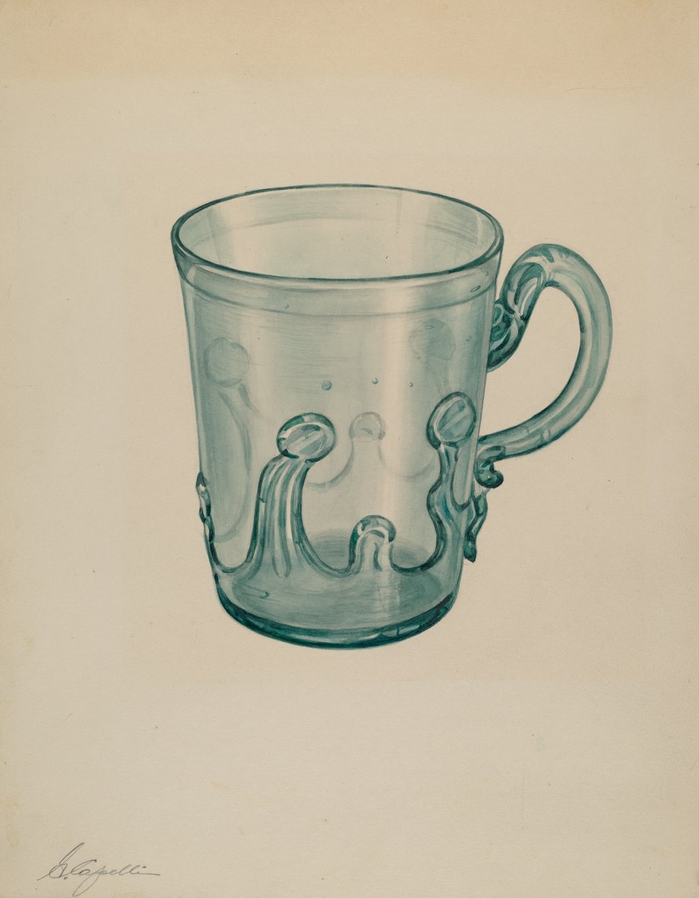 Tasse, 1935-1942 - Giacinto Capelli