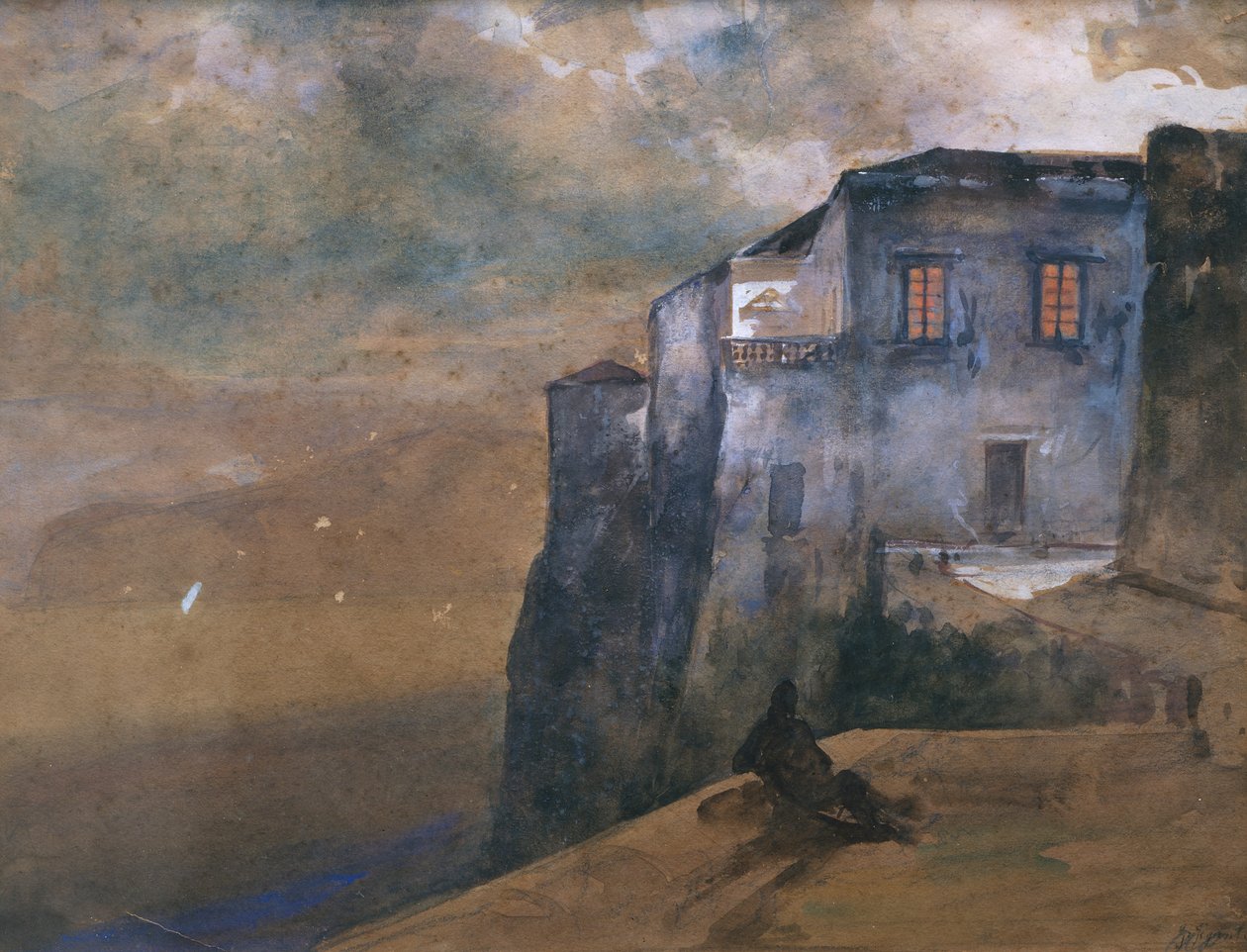 Maison de Torquato Tasso à Sorrente - Giacinto Gigante