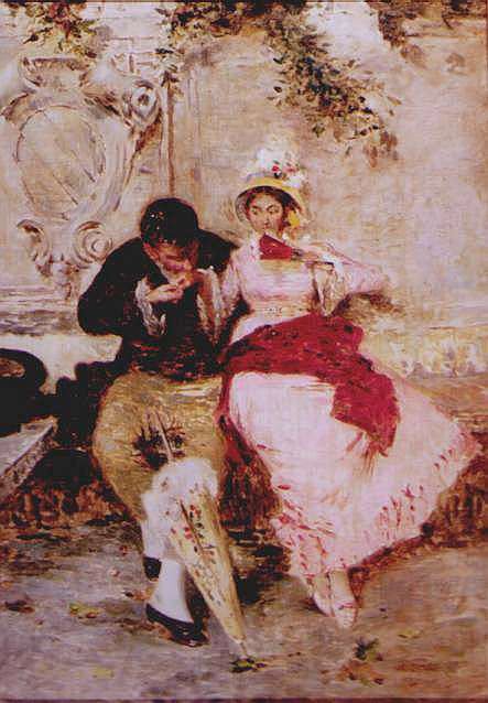 Idylle - Giacomo Favretto