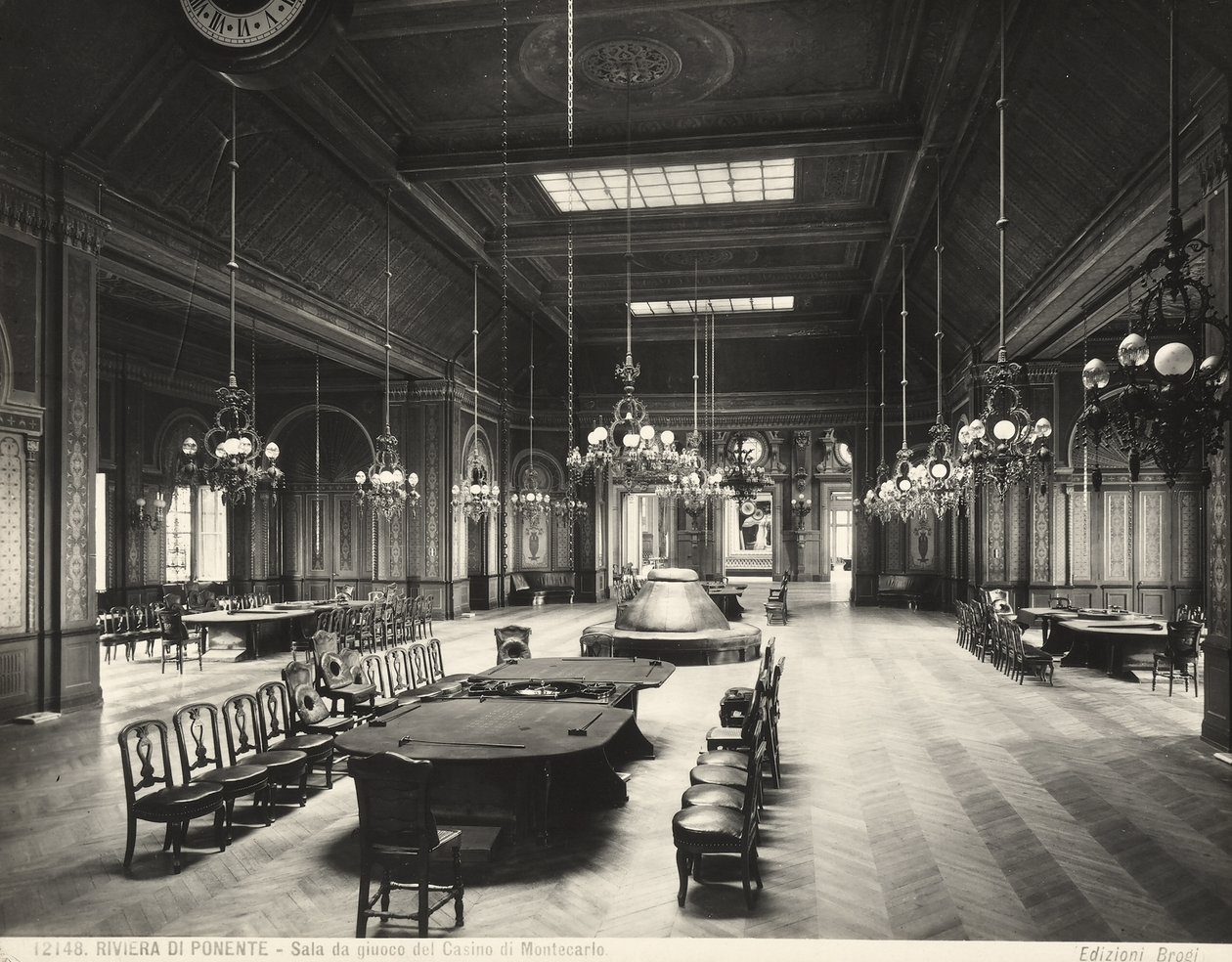 Salle de jeu, Casino de Montecarlo, Monaco - Giacomo Brogi