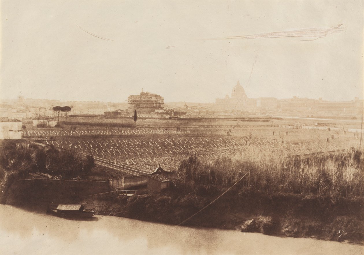 Vue de Rome, 1857 (photo) - Giacomo Caneva