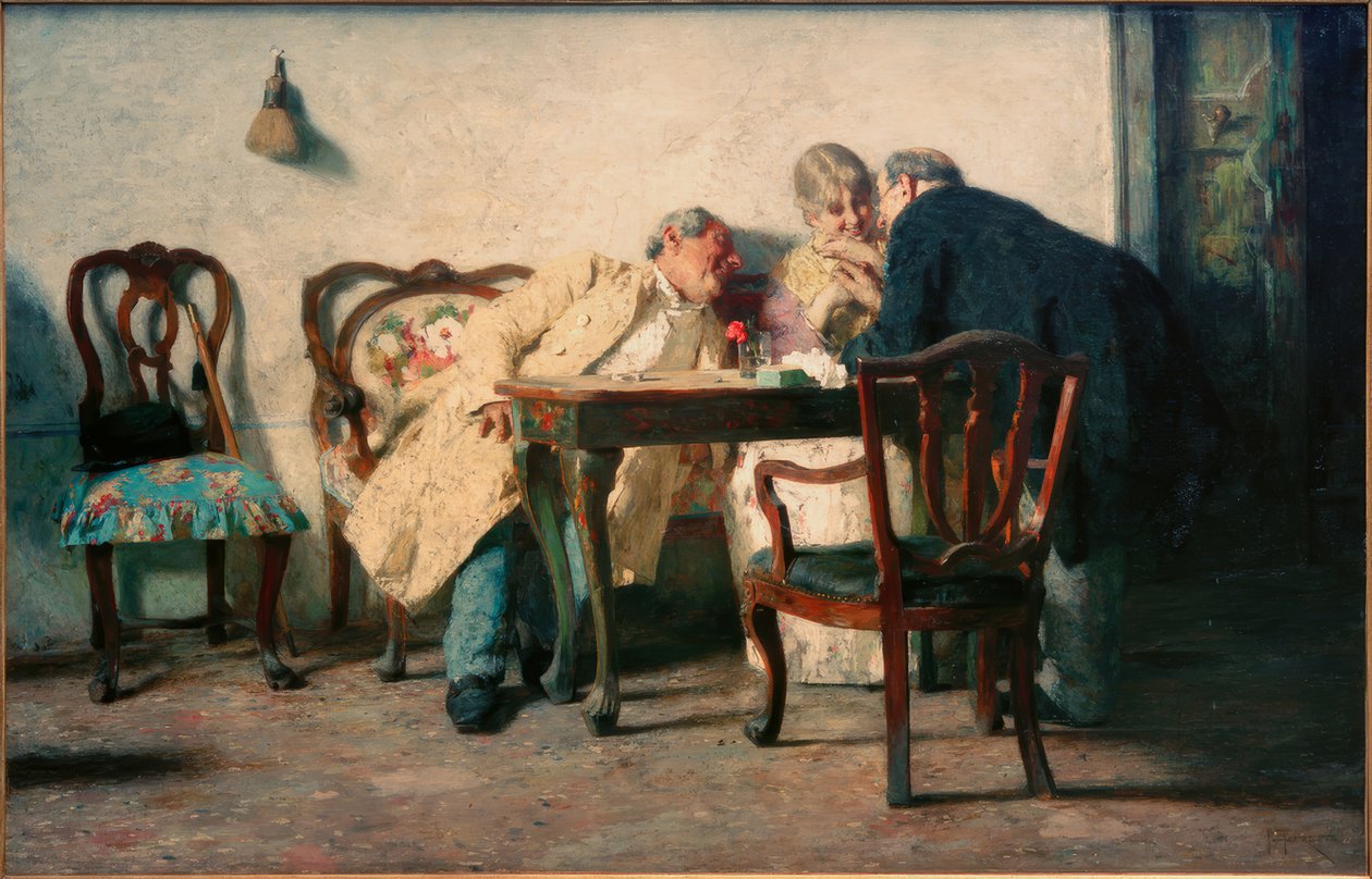 Suzanne et les vieillards - Giacomo Favretto