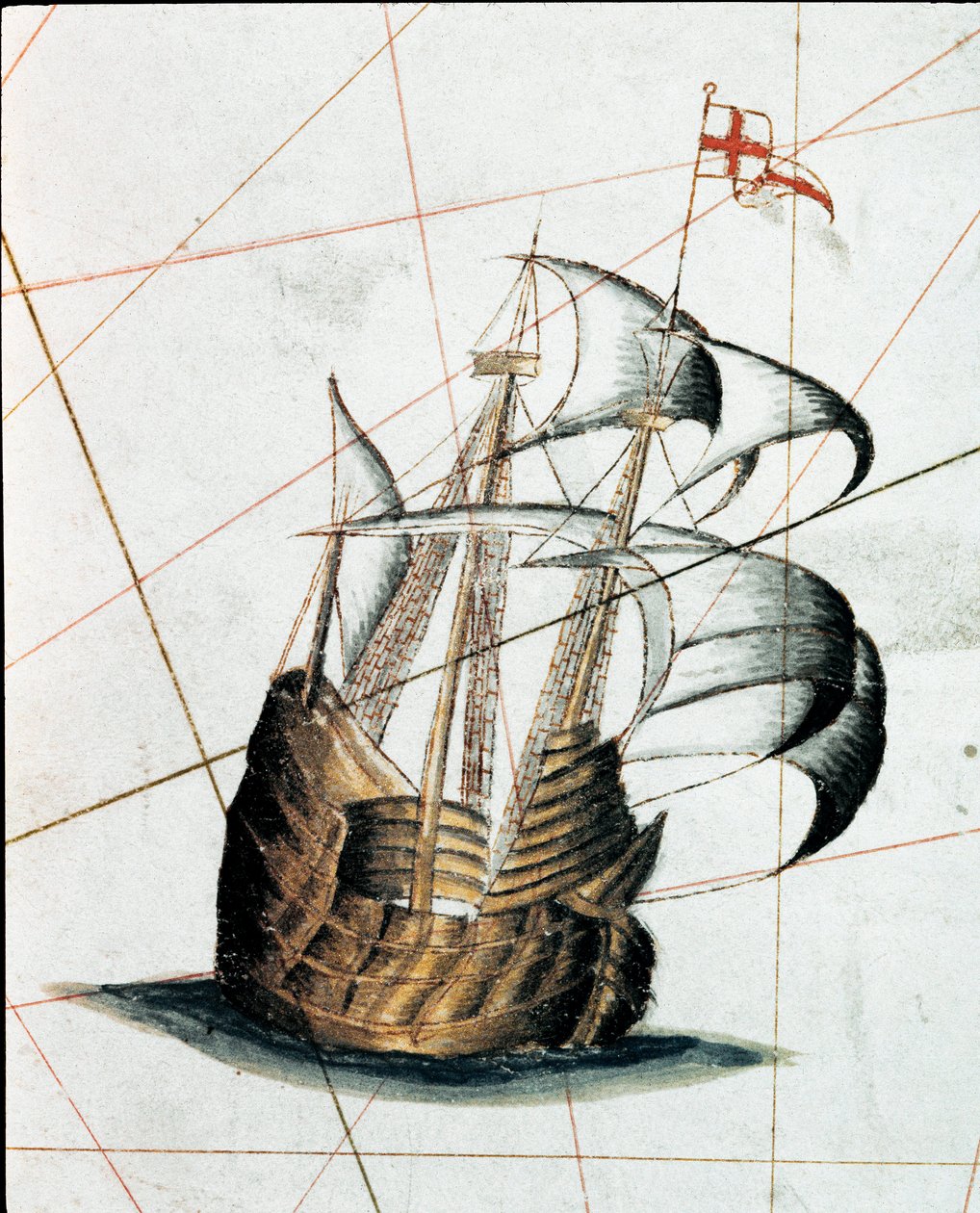 Caravelle génoise (détail d