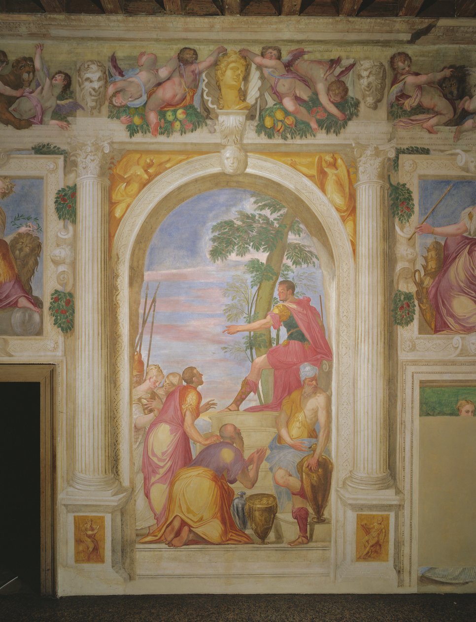 La Clémence de Scipion - Giambattista 1526 78 Zelotti