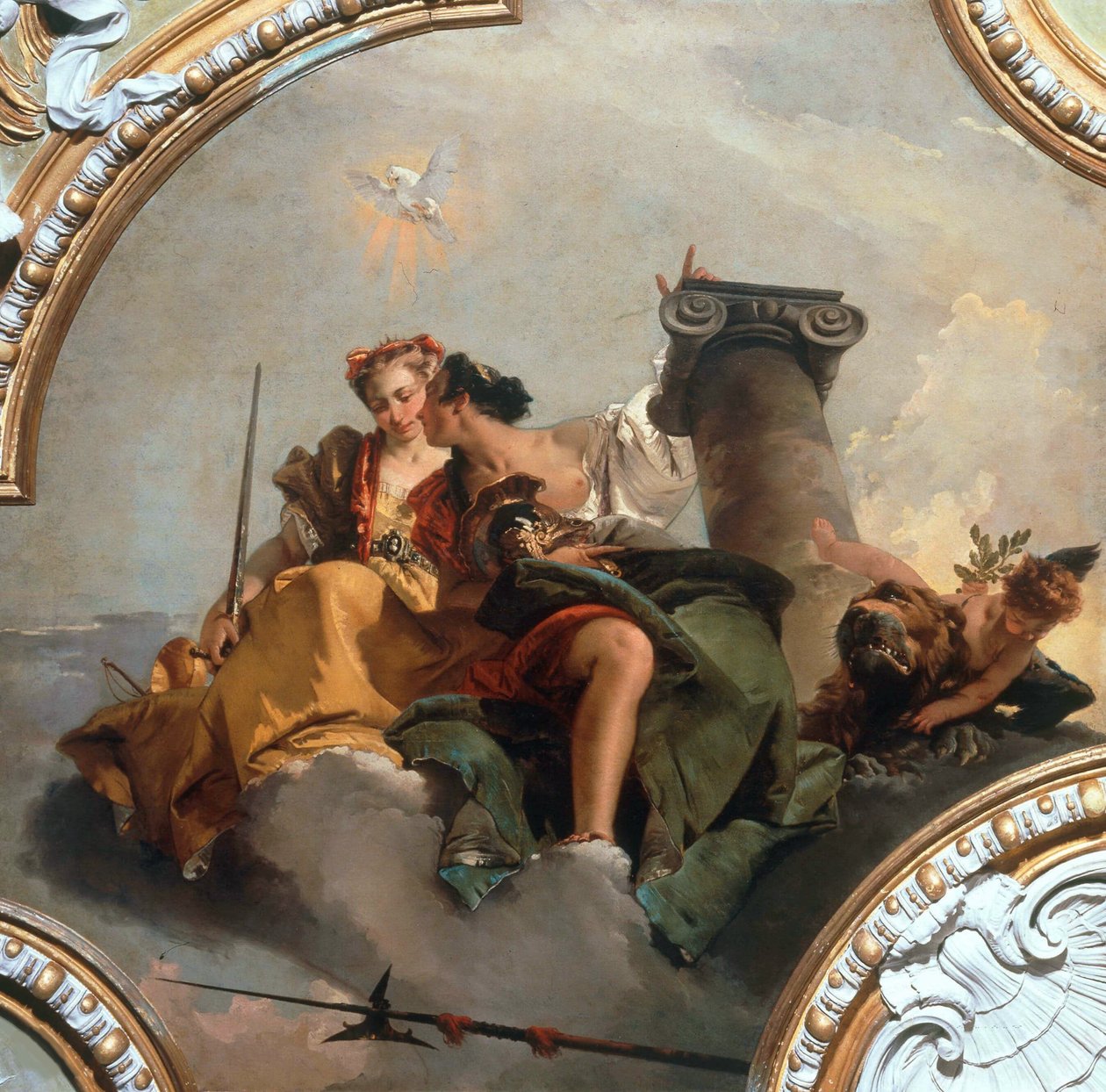 Courage et justice - Giambattista Tiepolo