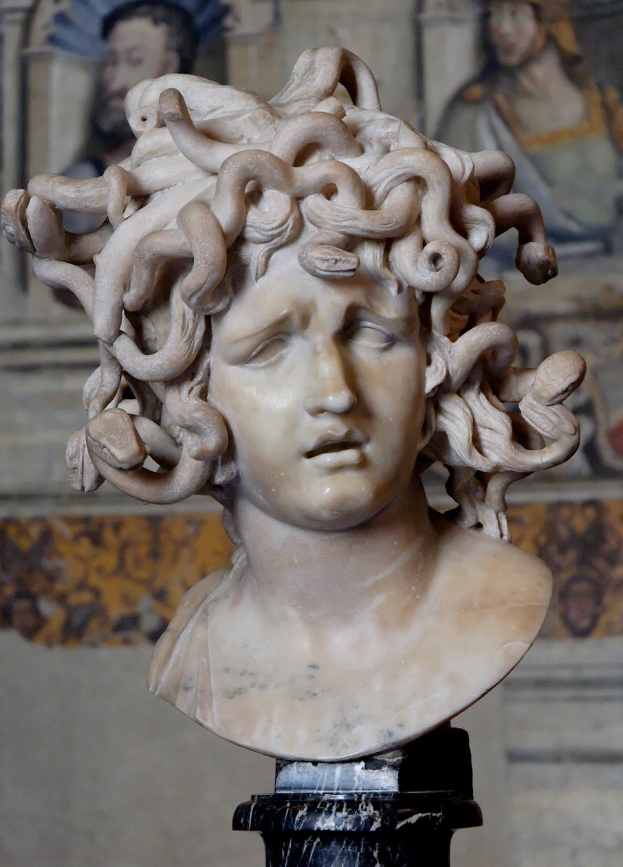 Tête de Méduse, 1630 - Gian Lorenzo Bernini