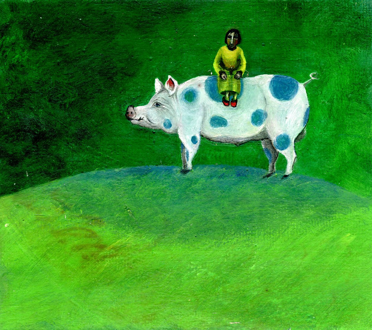 Mon Cochon Bleu Tacheté M