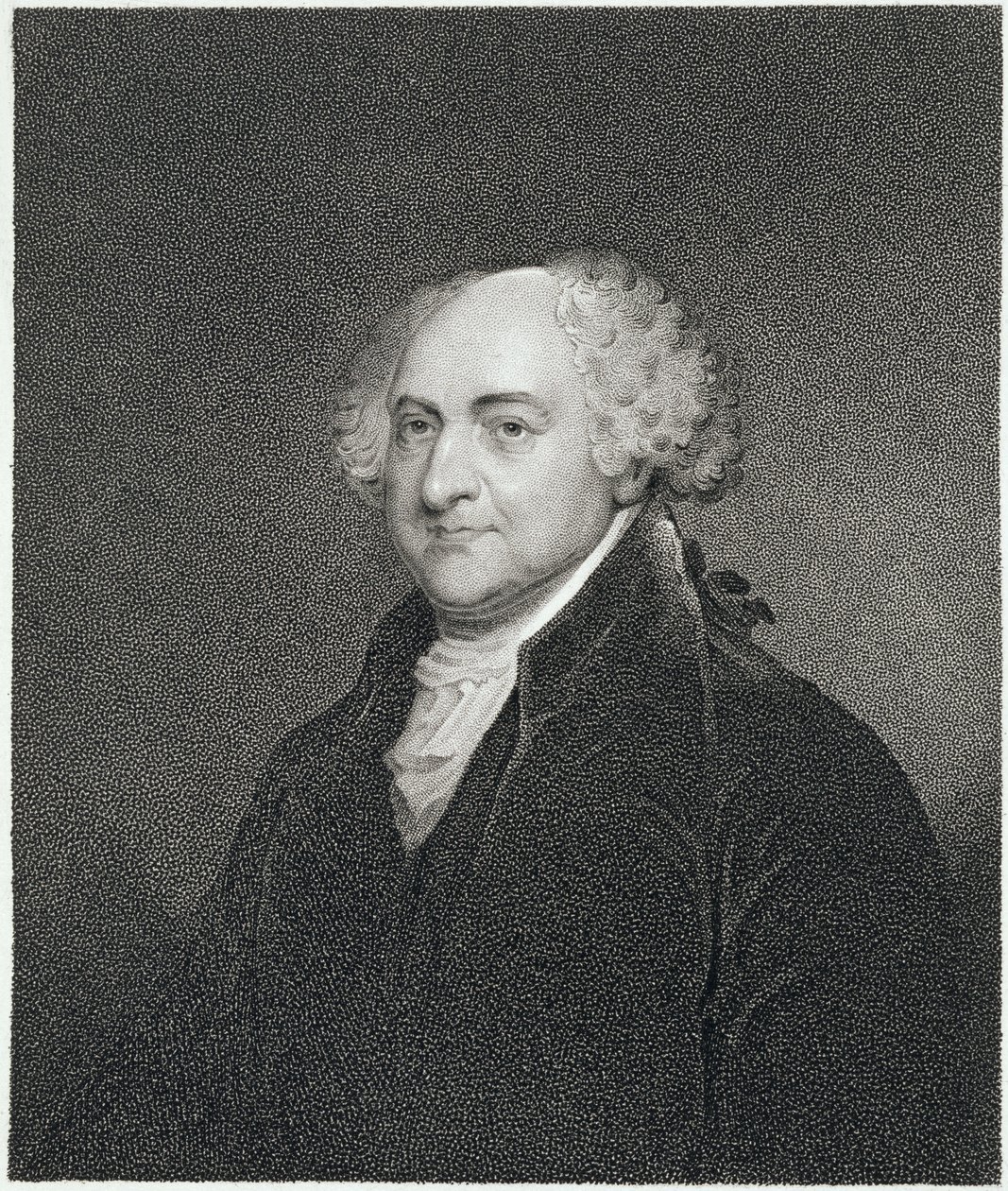 John Adams, gravé par James Barton Longacre - Gilbert Stuart