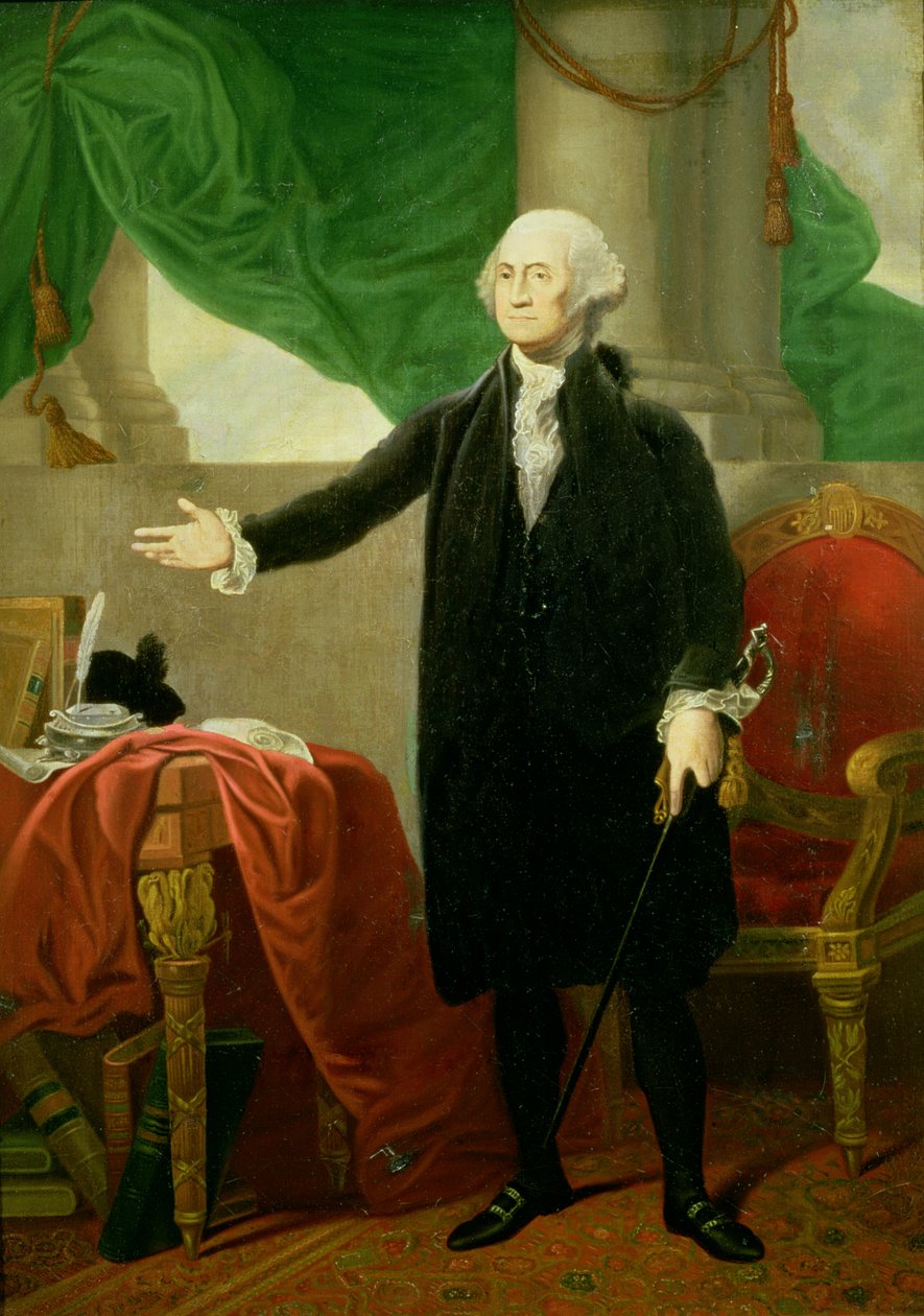 Portrait de George Washington - Gilbert Stuart