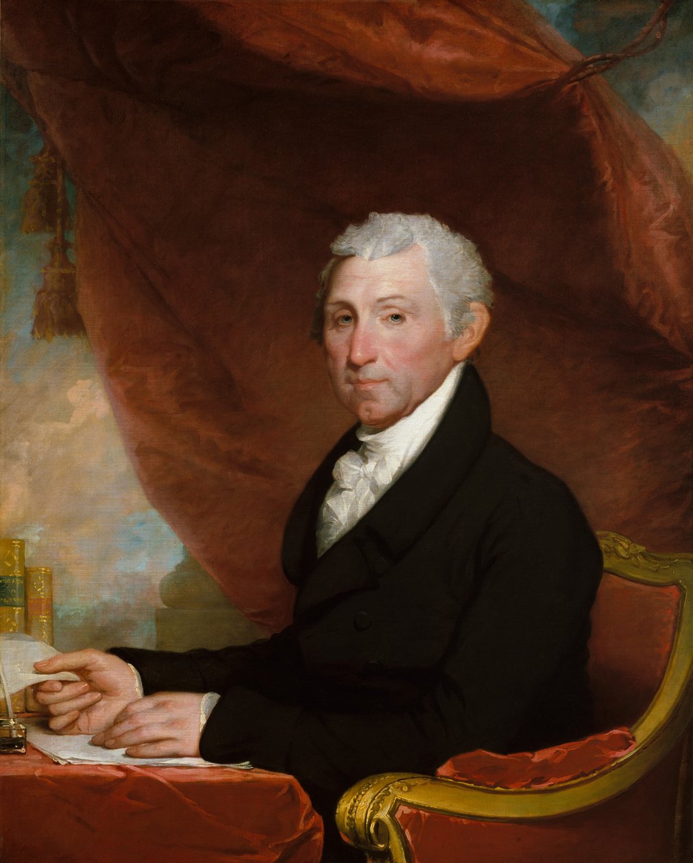 James Monroe, c.1820-22 - Gilbert Stuart