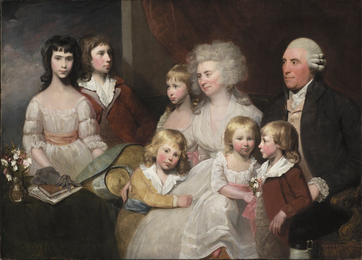 La Famille Todd, vers 1785 - Gilbert Stuart