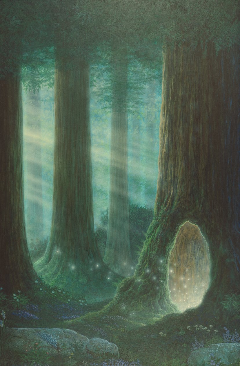 Entrée dans la terre (peinture) - Gilbert Williams