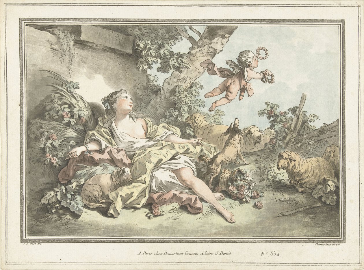 Bergère avec Amour s