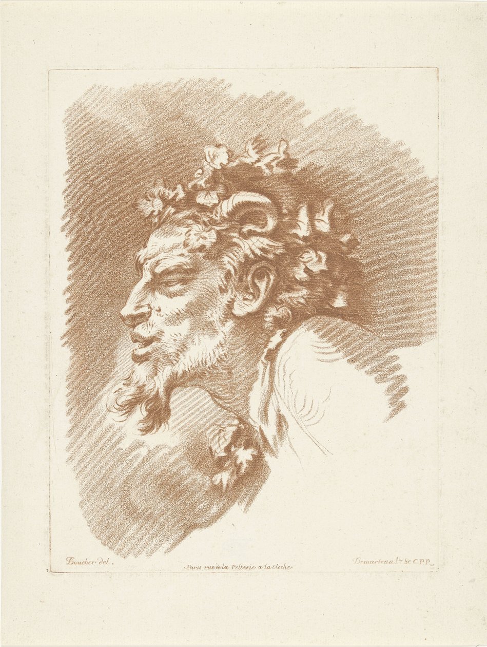 Tête de satyre - Gilles Demarteau