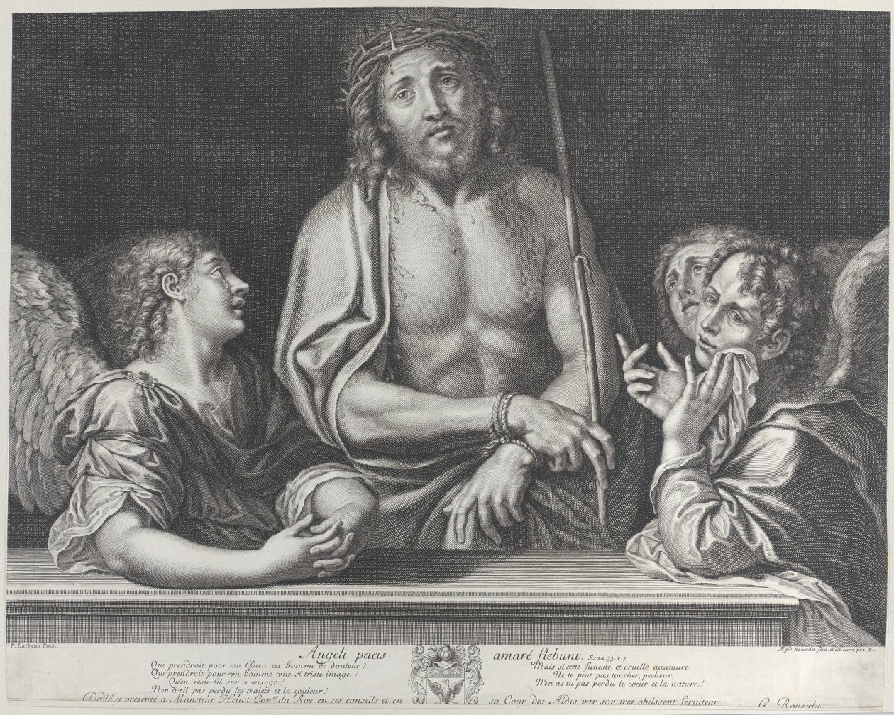 Ecce Homo avec trois anges - Gilles Rousselet