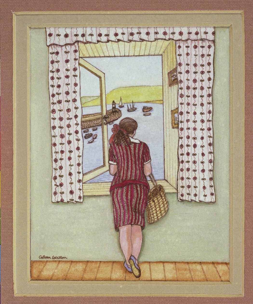 Vue du port, 1986 - Gillian Lawson