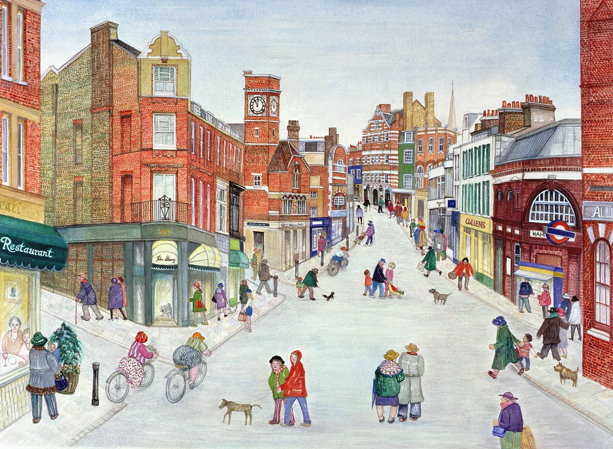 Heath Street, Hampstead - Gillian Lawson
