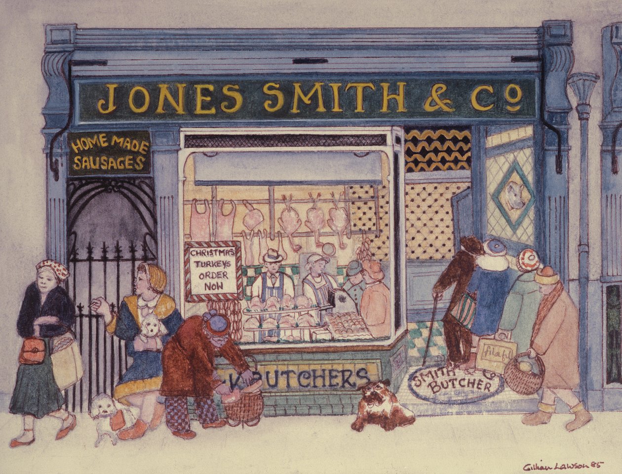Jones Smith & Co., boucherie - Gillian Lawson