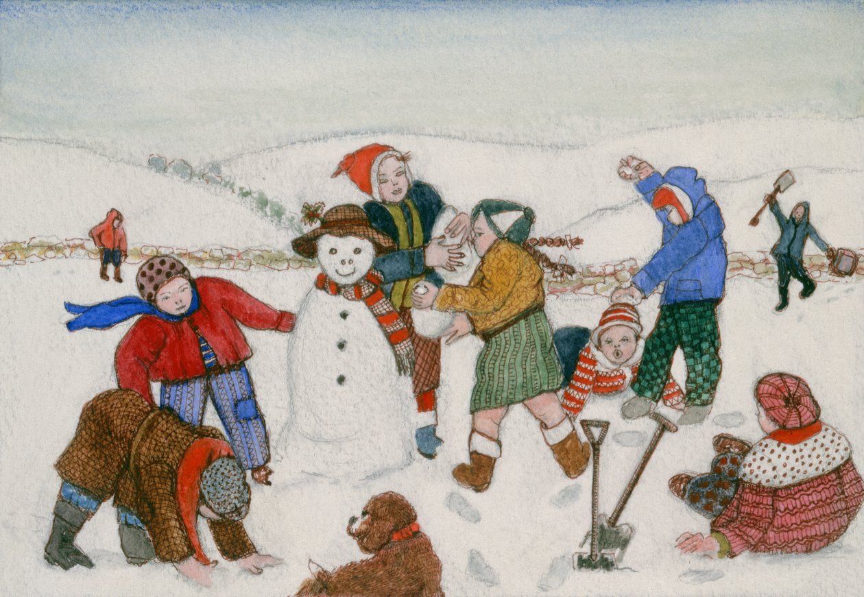Jouer dans la neige - Gillian Lawson