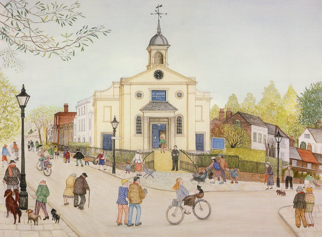 St John, Downshire Hill, Hampstead, 2002 - Gillian Lawson