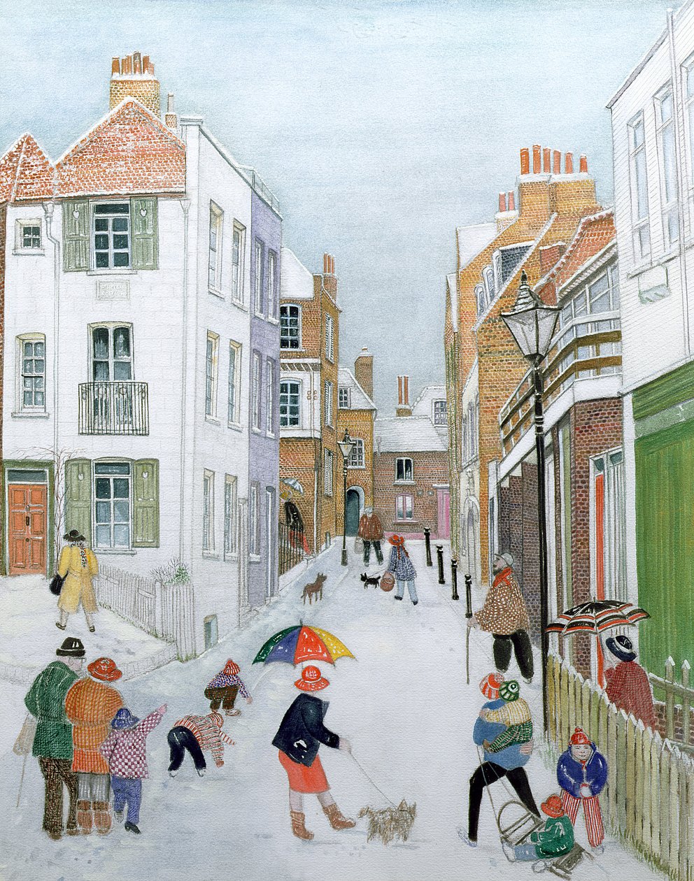 The Mount, Hampstead, 1990 - Gillian Lawson