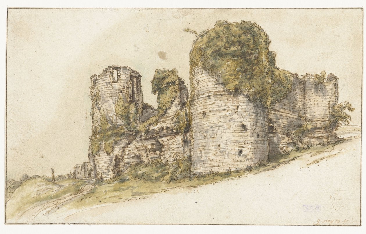Vue du Château de César à Vau - Gillis Neyts