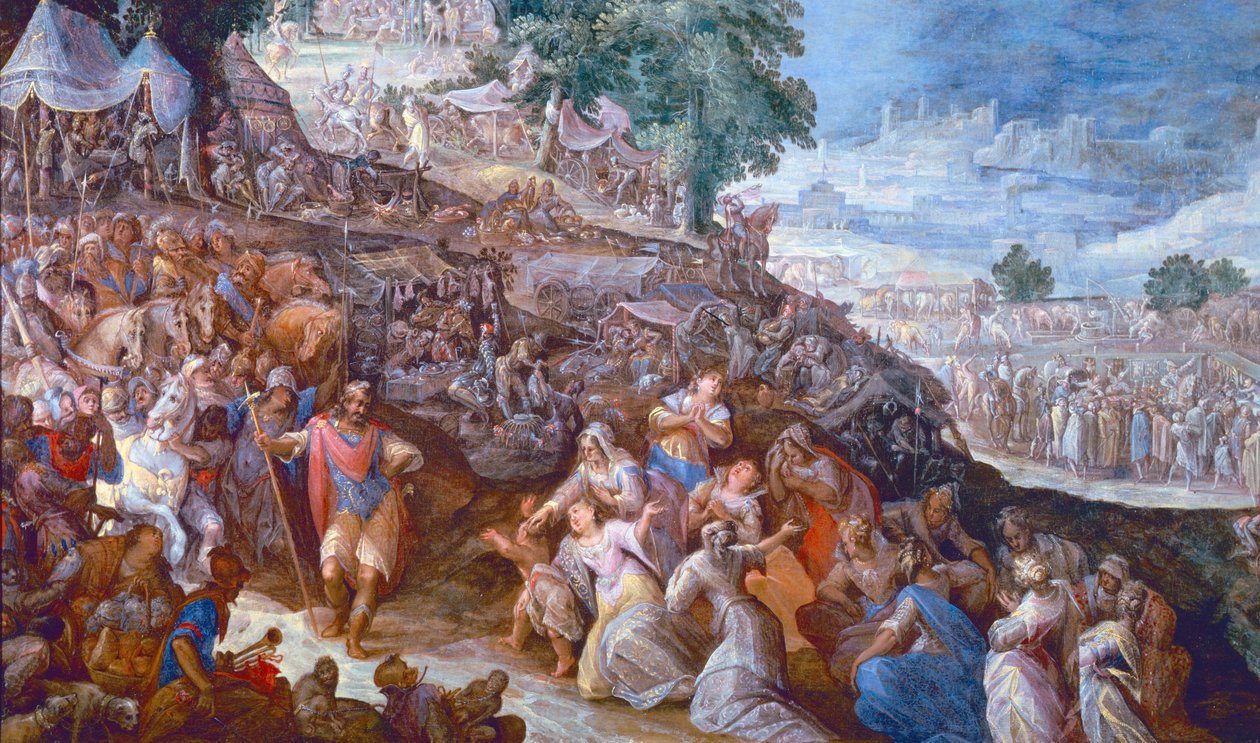 Volumnia devant Coriolan - Gillis van Valckenborch