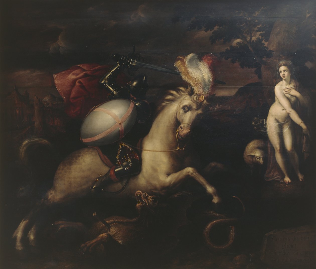 Saint Georges - Gillis (c.1535 99) Congnet