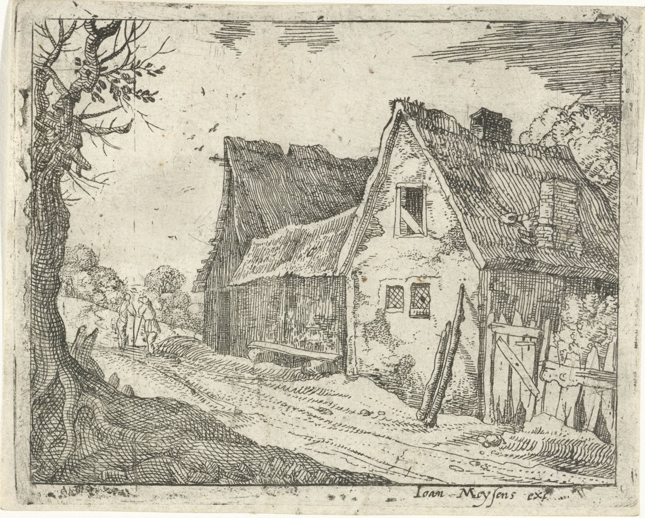 Ferme au bord d