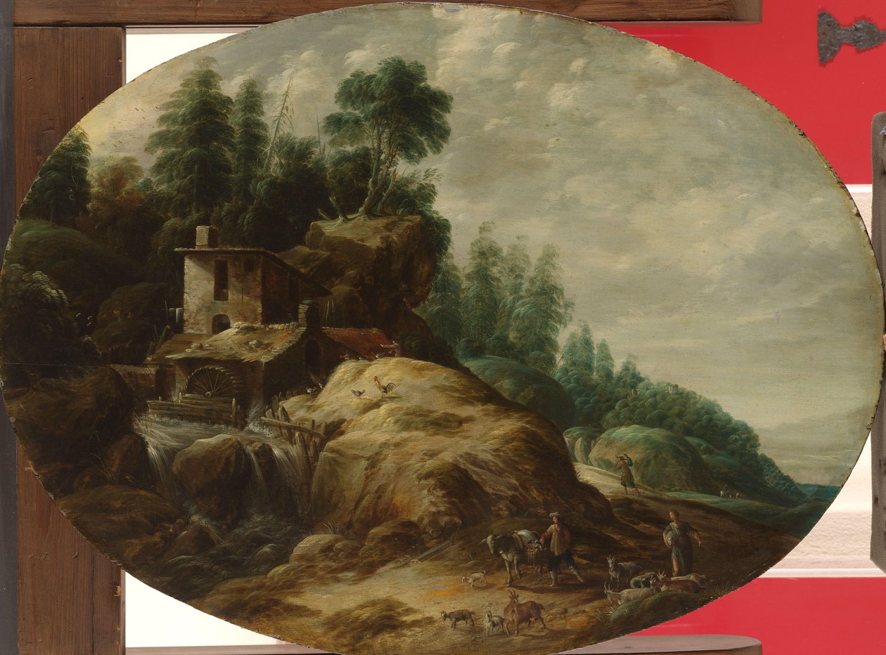 Moulin à eau près d