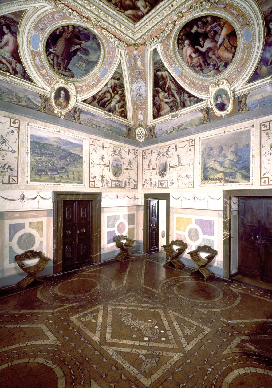 Vue de la Sala di Cosimo I, 1556 - Giorgio Vasari
