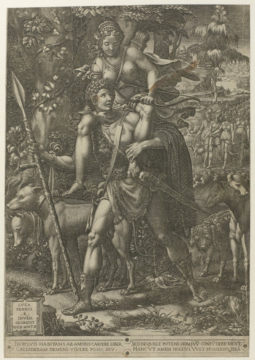 Allégorie de la chasse - Giorgio Ghisi
