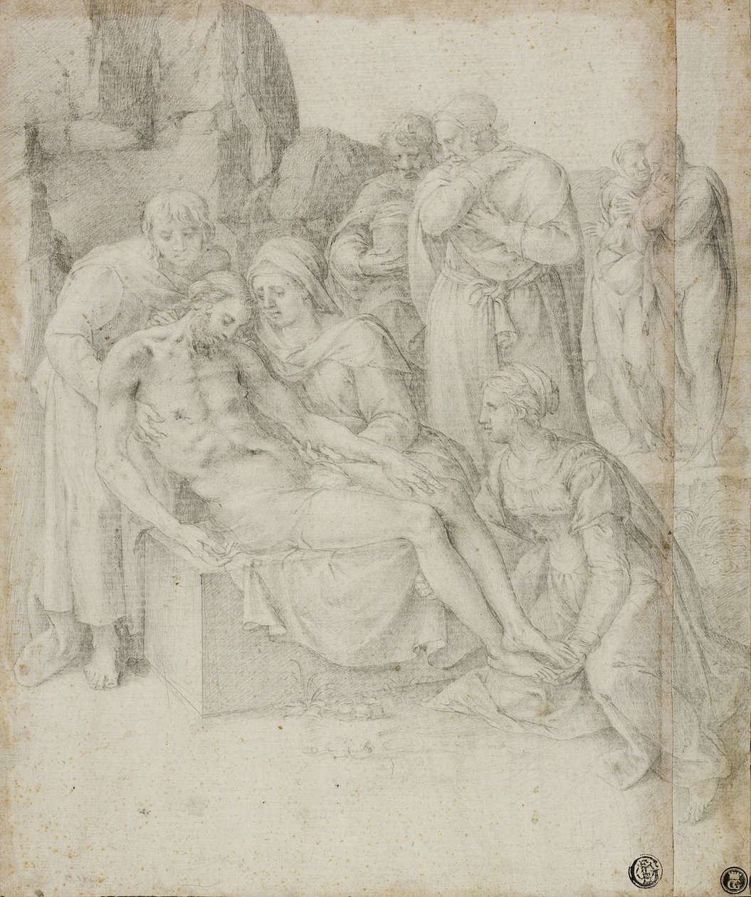 Lamentation, 1540-68 - Giorgio Giulio Clovio