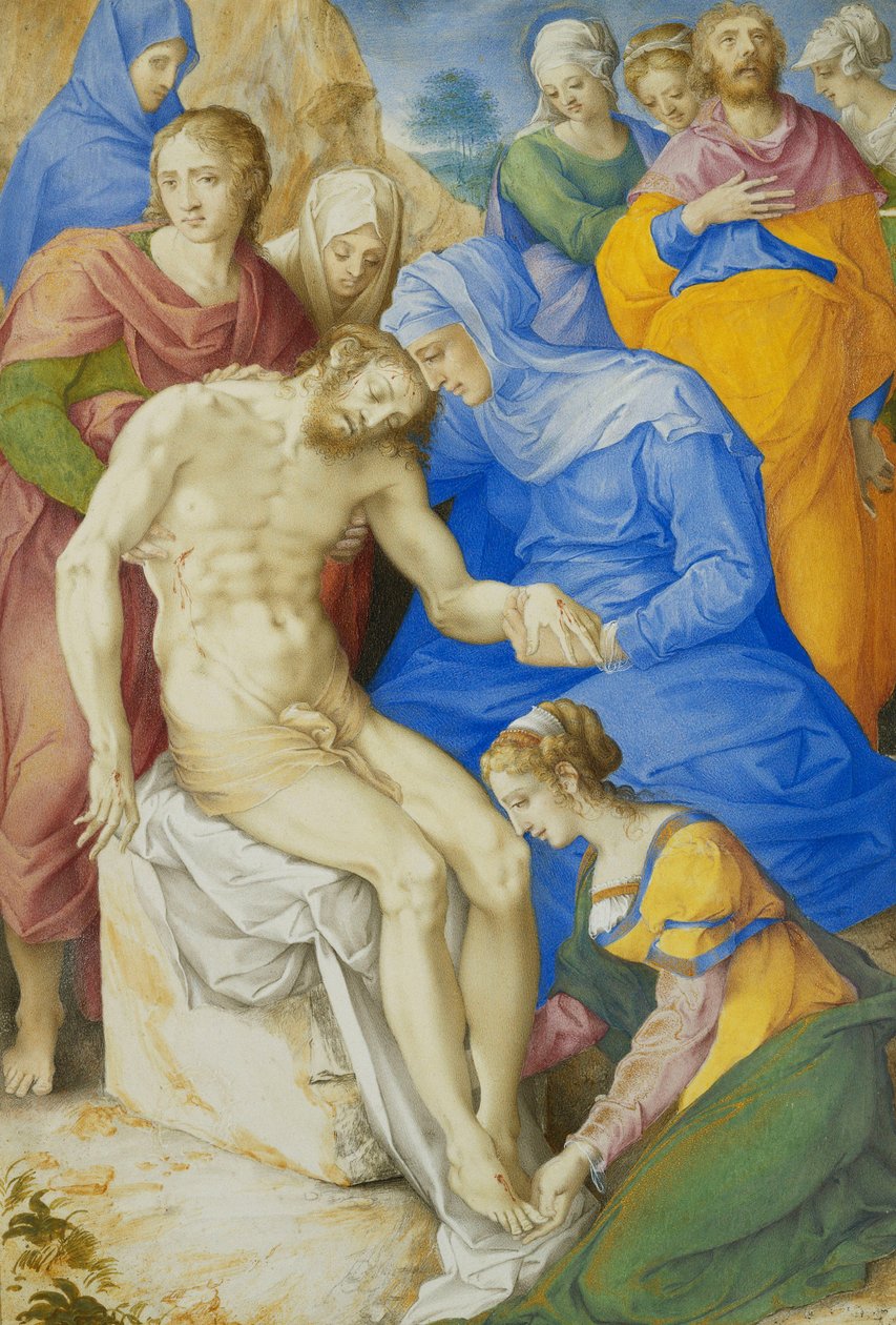 La Lamentation - Giorgio Giulio Clovio