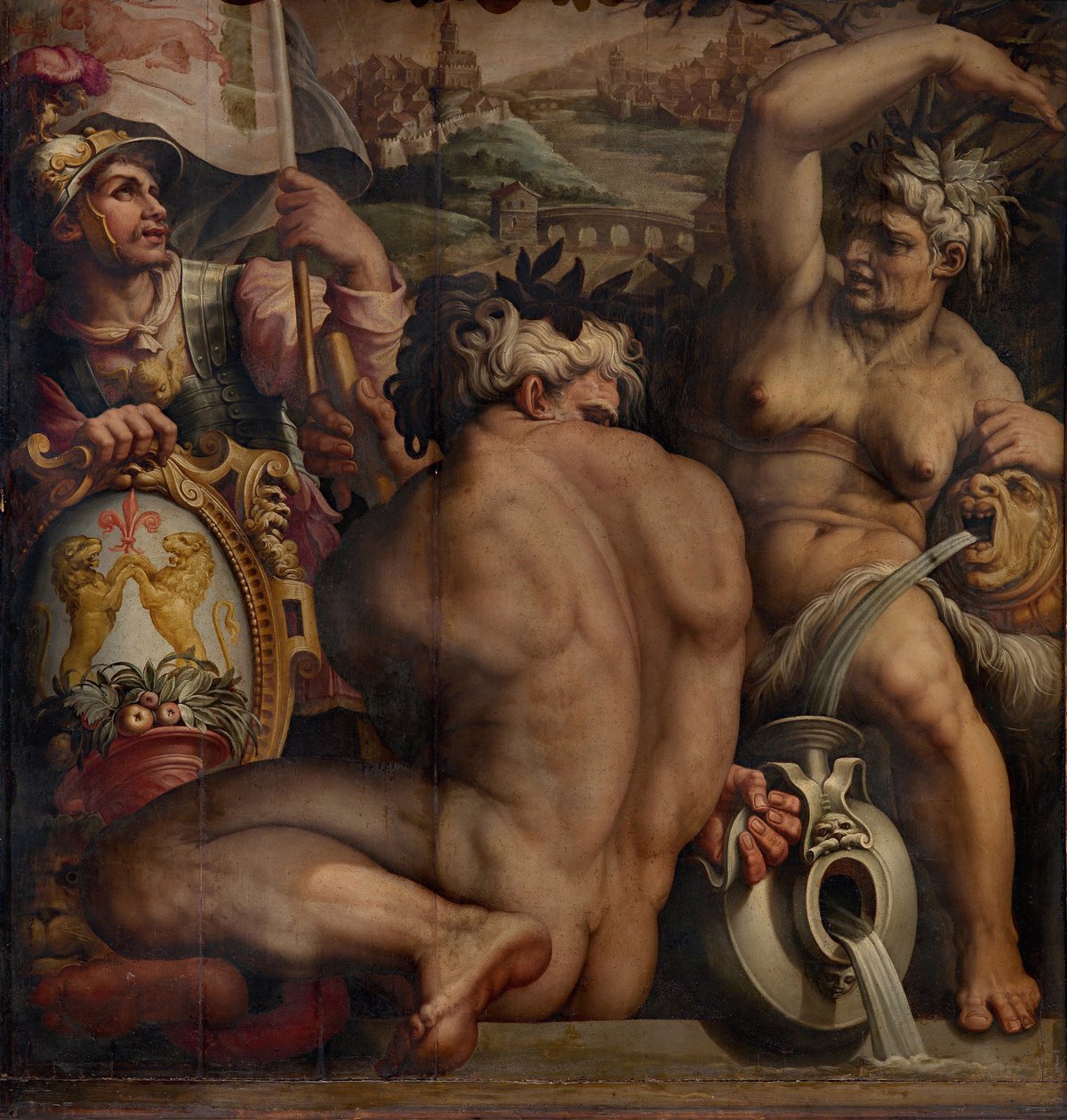 Allégorie du Casentino, 1563-1565 - Giorgio Vasari