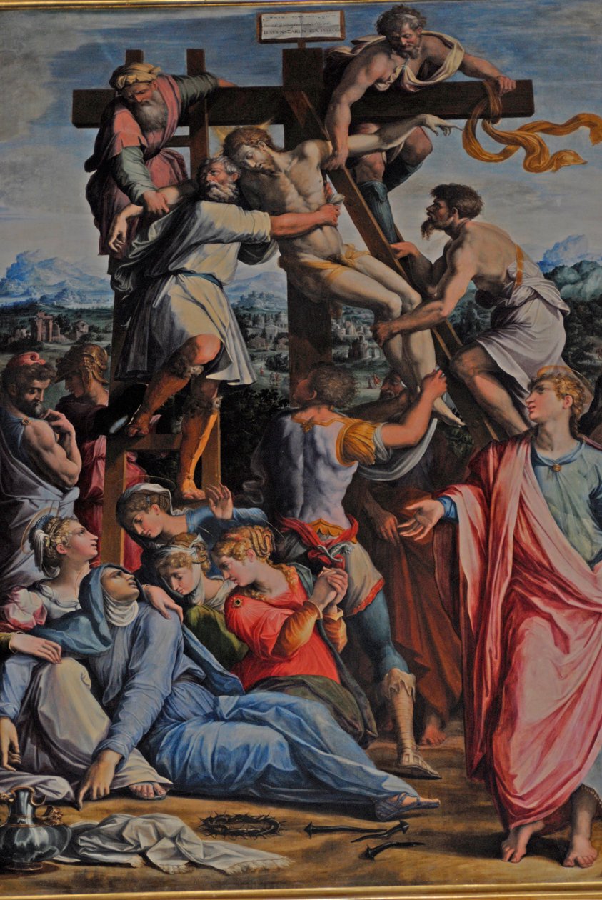 Jésus descendu de la croix - Giorgio Vasari