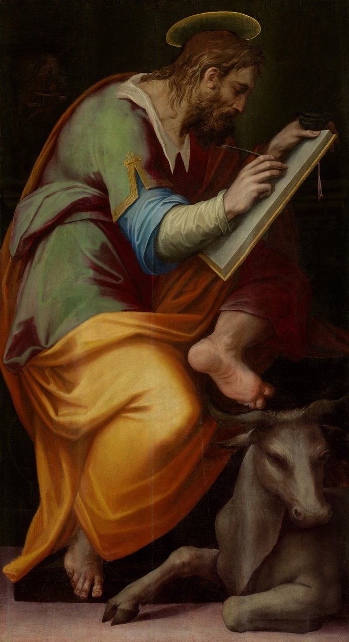 Saint Luc - Giorgio Vasari